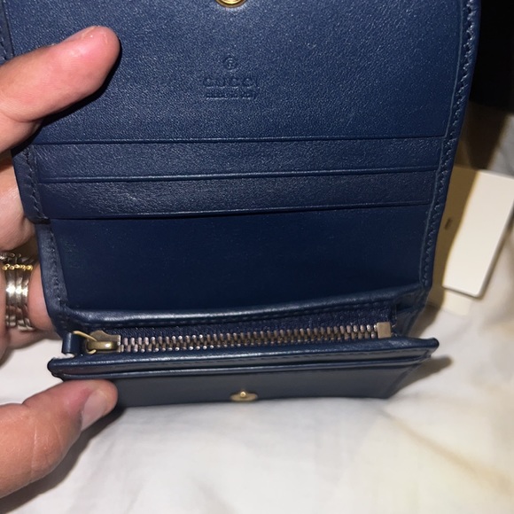 Gucci GG Trapuntata Zumi Floral Wallet - Picture 3 of 16